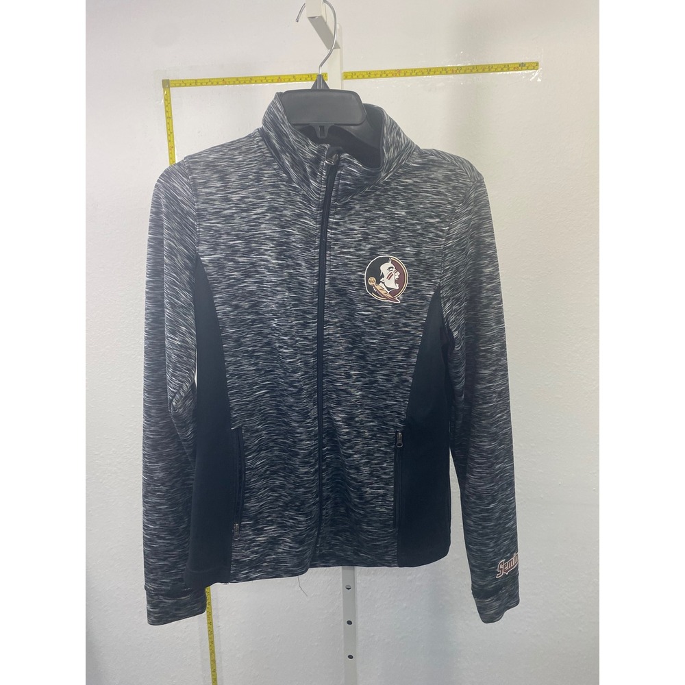 G-III Sports Florida State Seminoles Space Dye Full Zip Jacket Womens Small FSU